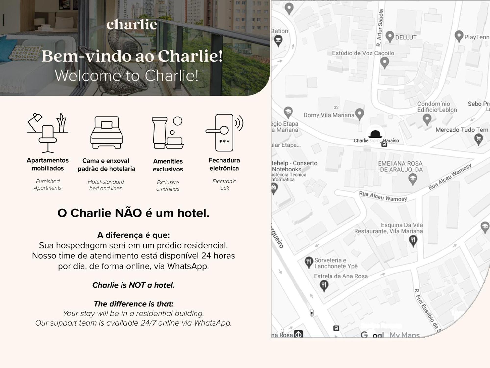 Charlie Domy Paraíso São Paulo Exterior foto